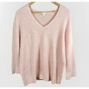 J Jill 30% Cashmere 70% Wool Sweater Women’s L Oversized Soft Cozycore Luxury